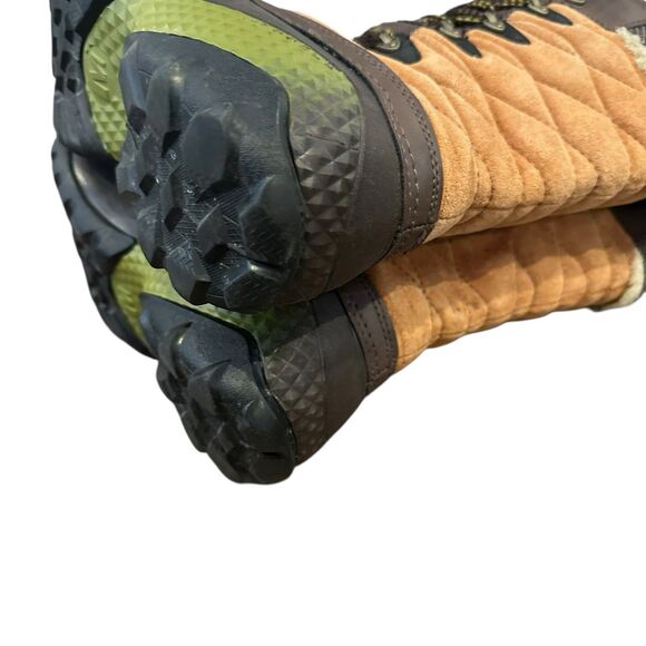 Merrel Boots Womens 8 Winterbelle Peak Waterproof Insulated Faux Fur Brown Boot - Picture 4 of 14